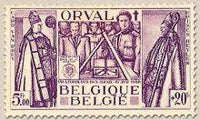 Belgium 1933 Second Orval-Stamps-Belgium-StampPhenom