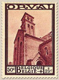 Belgium 1933 Second Orval-Stamps-Belgium-StampPhenom