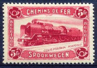 Belgium 1934 Parcel Post Steam Locomotive-Stamps-Belgium-StampPhenom