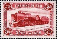 Belgium 1934 Railway Stamps Small Parcel Post-Stamps-Belgium-StampPhenom