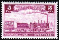 Belgium 1935 Belgian Railway Centenary-Stamps-Belgium-StampPhenom