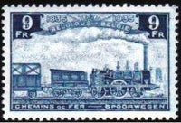 Belgium 1935 Belgian Railway Centenary-Stamps-Belgium-StampPhenom