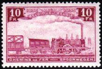 Belgium 1935 Belgian Railway Centenary-Stamps-Belgium-StampPhenom