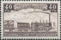 Belgium 1935 Belgian Railway Centenary-Stamps-Belgium-StampPhenom