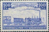 Belgium 1935 Belgian Railway Centenary-Stamps-Belgium-StampPhenom