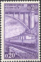 Belgium 1935 Belgian Railway Centenary-Stamps-Belgium-StampPhenom