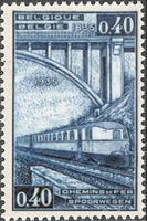 Belgium 1935 Belgian Railway Centenary-Stamps-Belgium-StampPhenom