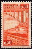 Belgium 1935 Belgian Railway Centenary-Stamps-Belgium-StampPhenom