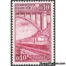 Belgium 1935 Belgian Railway Centenary-Stamps-Belgium-StampPhenom