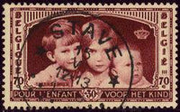 Belgium 1935 King's Children-Stamps-Belgium-StampPhenom