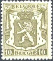 Belgium 1936-1937 Definitives - Small State Arms-Stamps-Belgium-StampPhenom