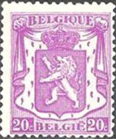 Belgium 1936-1937 Definitives - Small State Arms-Stamps-Belgium-StampPhenom