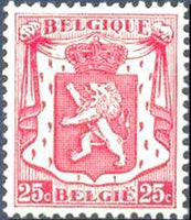 Belgium 1936-1937 Definitives - Small State Arms-Stamps-Belgium-StampPhenom