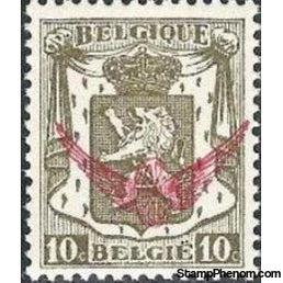 Belgium 1936-1938 Definitives - Small State Arms - Service Stamps-Stamps-Belgium-StampPhenom