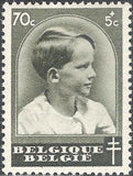 Belgium 1936 Anti Tuberculosis - Prince Baudouin-Stamps-Belgium-StampPhenom