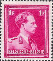 Belgium 1936 Definitives - King Leopold III - Type "Open Collar"-Stamps-Belgium-StampPhenom