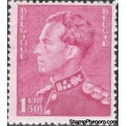 Belgium 1936 Definitives - King Leopold III - Type Poortman-Stamps-Belgium-StampPhenom