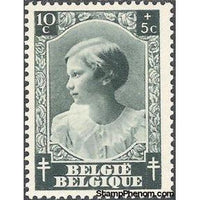 Belgium 1937 Anti Tuberculosis - Princess Joséphine-Charlotte-Stamps-Belgium-StampPhenom