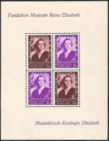 Belgium 1937 Musical Foundation Queen Elisabeth-Stamps-Belgium-StampPhenom