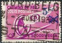 Belgium 1938-1939 Winged Wheel Surcharged - Railway Parcel Stamps-Stamps-Belgium-StampPhenom