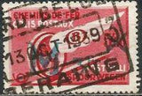 Belgium 1938-1939 Winged Wheel Surcharged - Railway Parcel Stamps-Stamps-Belgium-StampPhenom