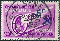 Belgium 1938-1939 Winged Wheel Surcharged - Railway Parcel Stamps-Stamps-Belgium-StampPhenom