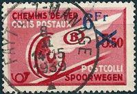 Belgium 1938-1939 Winged Wheel Surcharged - Railway Parcel Stamps-Stamps-Belgium-StampPhenom