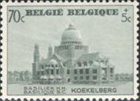 Belgium 1938 Basilica Koekelberg-Stamps-Belgium-StampPhenom