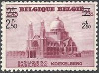 Belgium 1938 Basilica Koekelberg - Surcharges-Stamps-Belgium-StampPhenom