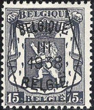 Belgium 1938 Definitives - Small State Arms - Precancellations-Stamps-Belgium-StampPhenom