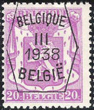 Belgium 1938 Definitives - Small State Arms - Precancellations-Stamps-Belgium-StampPhenom
