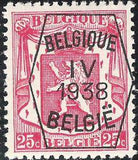Belgium 1938 Definitives - Small State Arms - Precancellations-Stamps-Belgium-StampPhenom