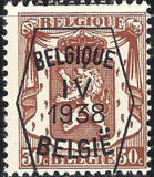 Belgium 1938 Definitives - Small State Arms - Precancellations-Stamps-Belgium-StampPhenom