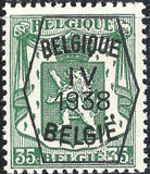 Belgium 1938 Definitives - Small State Arms - Precancellations-Stamps-Belgium-StampPhenom