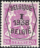 Belgium 1938 Definitives - Small State Arms - Precancellations-Stamps-Belgium-StampPhenom