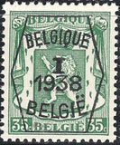 Belgium 1938 Definitives - Small State Arms - Precancellations-Stamps-Belgium-StampPhenom