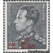 Belgium 1938 Definitives - Small State Arms and King Leopold III - Type "Poortman" and "Open Collar"-Stamps-Belgium-StampPhenom