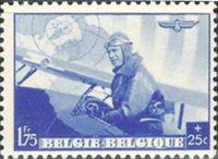 Belgium 1938 European Airmail Conference-Stamps-Belgium-StampPhenom