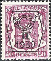 Belgium 1939 Definitives - Small State Arms - Precancellations-Stamps-Belgium-StampPhenom