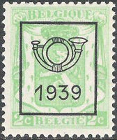 Belgium 1939 Definitives - Small State Arms - Precancellations-Stamps-Belgium-StampPhenom