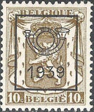 Belgium 1939 Definitives - Small State Arms - Precancellations-Stamps-Belgium-StampPhenom