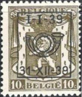 Belgium 1939 Definitives - Small State Arms - Precancellations-Stamps-Belgium-StampPhenom