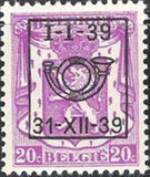 Belgium 1939 Definitives - Small State Arms - Precancellations-Stamps-Belgium-StampPhenom