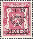 Belgium 1939 Definitives - Small State Arms - Precancellations-Stamps-Belgium-StampPhenom