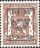 Belgium 1939 Definitives - Small State Arms - Precancellations-Stamps-Belgium-StampPhenom