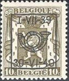 Belgium 1939 Definitives - Small State Arms - Precancellations-Stamps-Belgium-StampPhenom