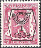 Belgium 1939 Definitives - Small State Arms - Precancellations-Stamps-Belgium-StampPhenom