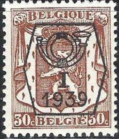 Belgium 1939 Definitives - Small State Arms - Precancellations-Stamps-Belgium-StampPhenom