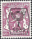 Belgium 1939 Definitives - Small State Arms - Precancellations-Stamps-Belgium-StampPhenom