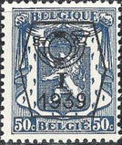 Belgium 1939 Definitives - Small State Arms - Precancellations-Stamps-Belgium-StampPhenom